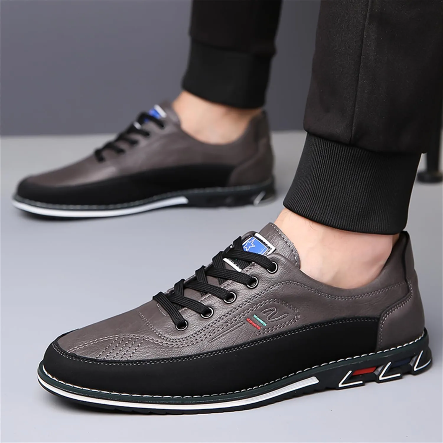 Mens Dress Sneakers Gatsby Shoes Oxford Derby Casual Shoes Lace-Up Loafers for Business Driving Office Walking