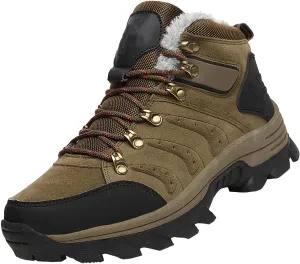 Men's Outdoor Waterproof Hiking Shoes Lightweight Non-Slip Sneakers for Season Camping Walking Work Climbing Shoe