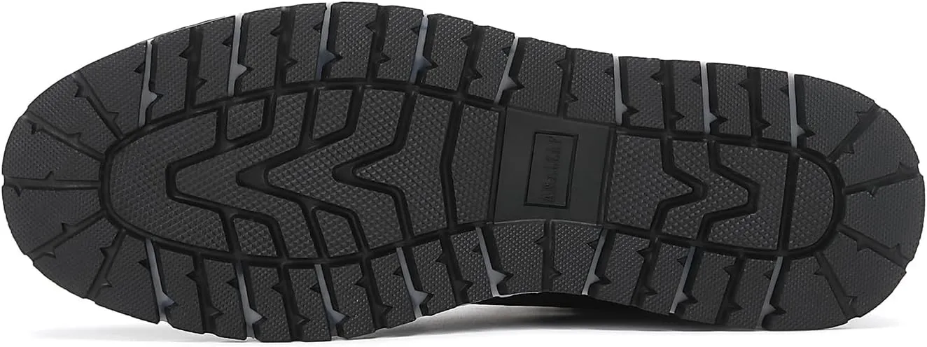 Mens Snow Boots Warm Winter Boots Non Slip Fur Lined Outdoor Shoes