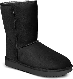 Mid-Calf Winter Boots for Women Genuine Suede Winter Snow Boots Fur Lining Memory Foam Winter Shoes Water Resistant