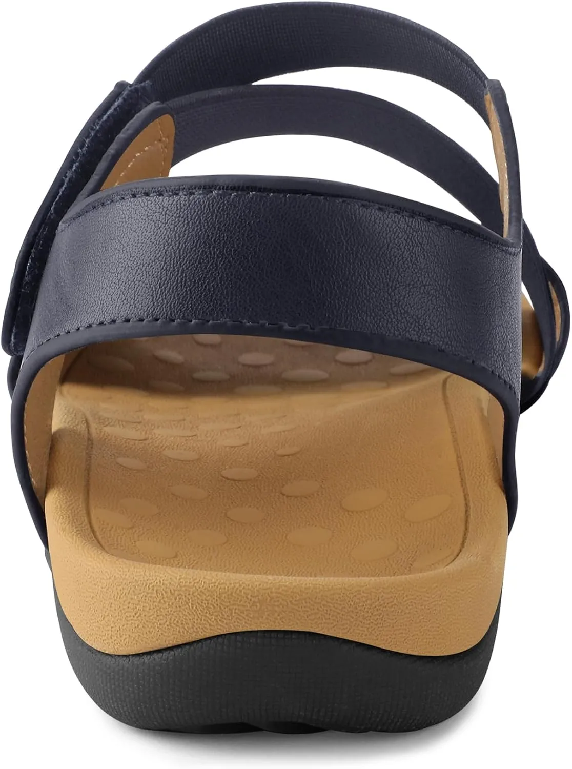 mysoft Women's Arch Support Sandals Orthotic Comfortable Walking Sandals Lightweight Adjustable Summer Outdoor Shoes
