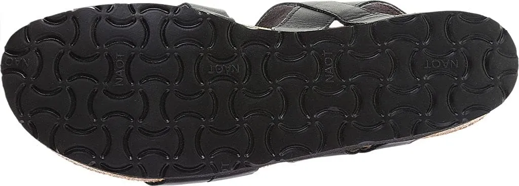 NAOT Kayla Women’s Sandals - Supportive 3-Strap Design with Backstrap, Cork & Latex Footbed - Arch Support - Travel-Friendly Comfortable Walking Sandals for All-Day Wear