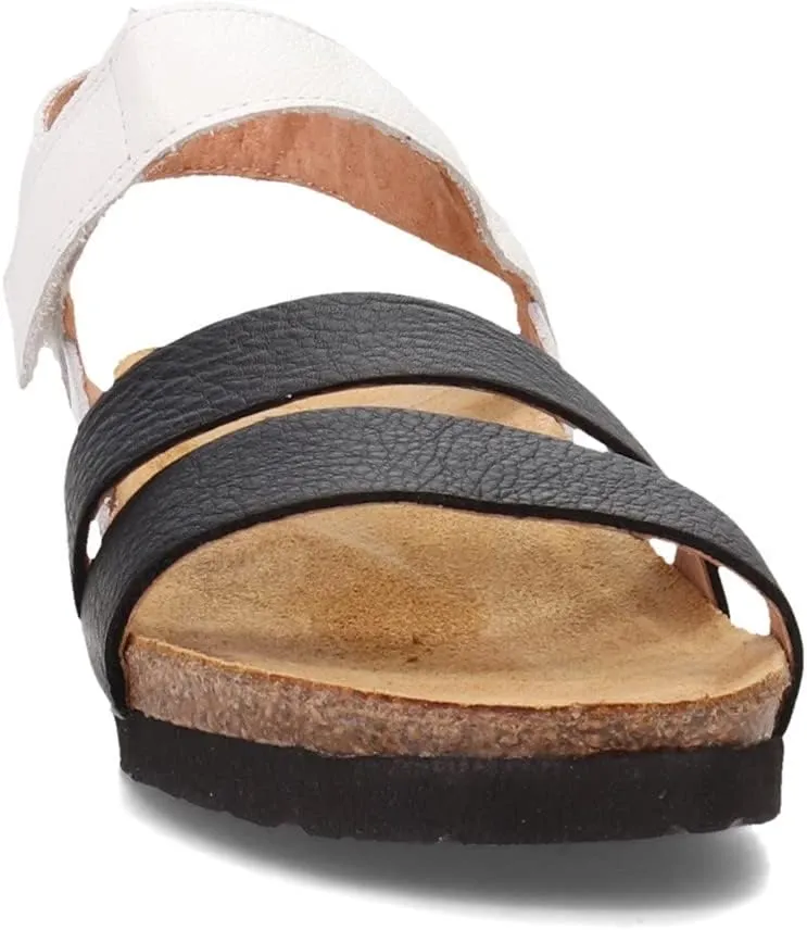 NAOT Kayla Women’s Sandals - Supportive 3-Strap Design with Backstrap, Cork & Latex Footbed - Arch Support - Travel-Friendly Comfortable Walking Sandals for All-Day Wear