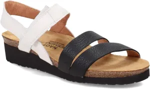 NAOT Kayla Women’s Sandals - Supportive 3-Strap Design with Backstrap, Cork & Latex Footbed - Arch Support - Travel-Friendly Comfortable Walking Sandals for All-Day Wear