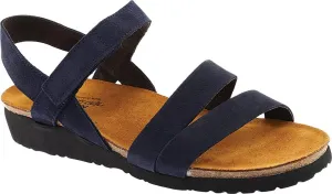 NAOT Kayla Women’s Sandals - Supportive 3-Strap Design with Backstrap, Cork & Latex Footbed - Arch Support - Travel-Friendly Comfortable Walking Sandals for All-Day Wear