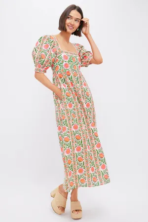Neon Border Elizabeth Dress