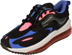 Nike Air Max Zephyr GS Running Trainers CN8511 Sneakers Shoes (UK 6 US 6.5Y EU 39, Black Metallic Silver Sapphire 004)