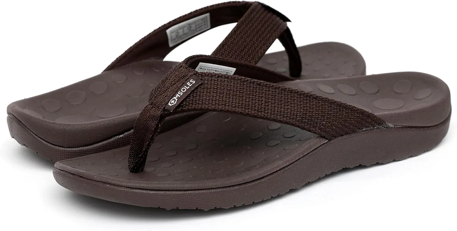 Orthotic Women's Sandals, Plantar Fasciitis Walking Sandals with Arch Support for Women