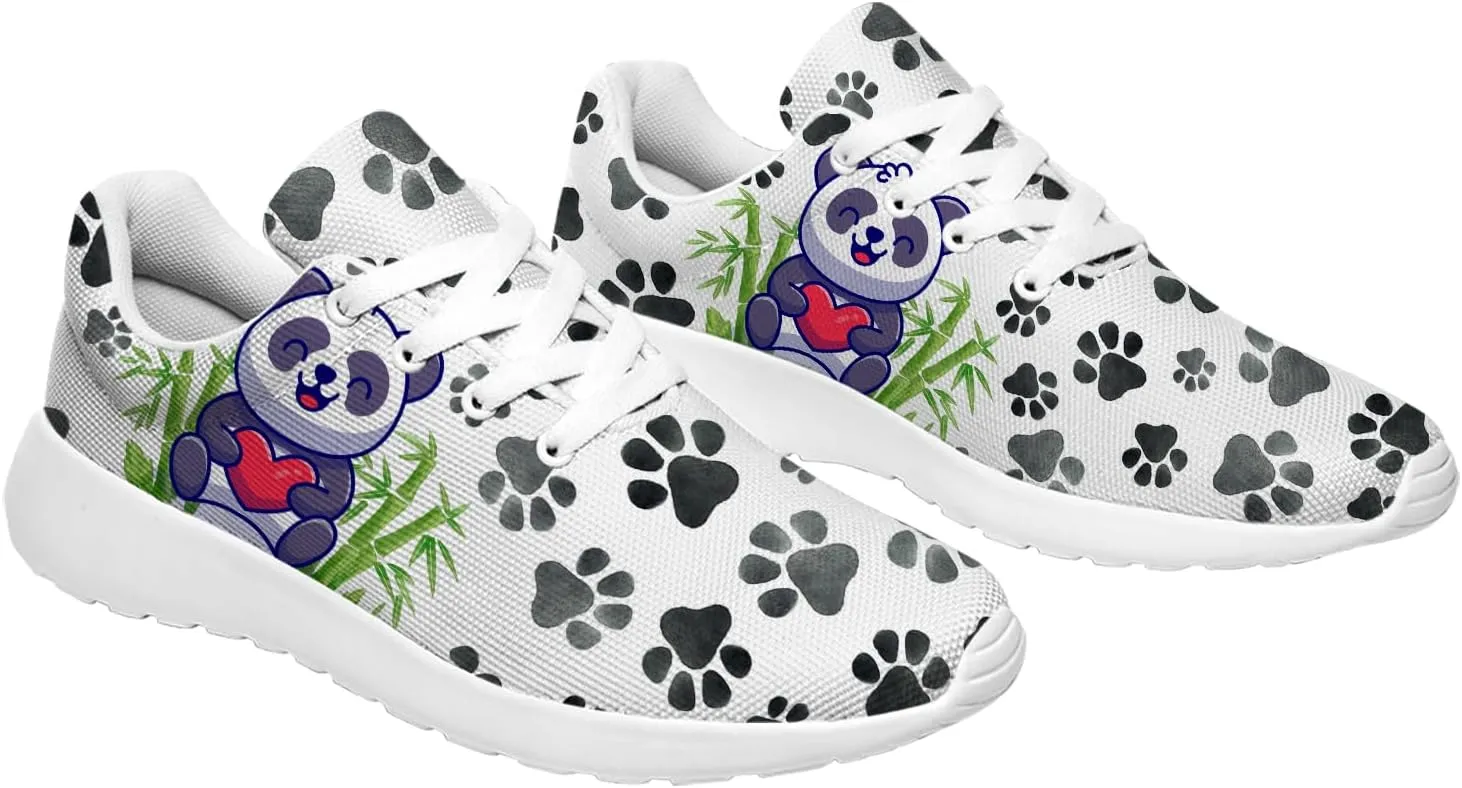 Panda Sneakers for Women Men Tennis Shoes Walking Sneakers Panda Gifts for Women Men