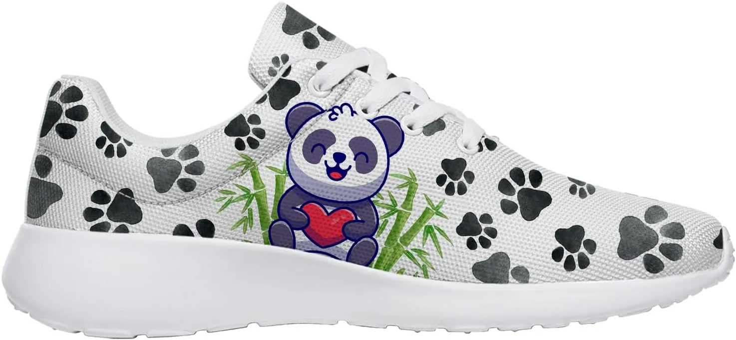 Panda Sneakers for Women Men Tennis Shoes Walking Sneakers Panda Gifts for Women Men