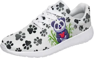 Panda Sneakers for Women Men Tennis Shoes Walking Sneakers Panda Gifts for Women Men
