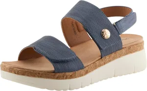 PATRIZIA Women's VIONA Adjustable Straps Slingback Wedge Sandals