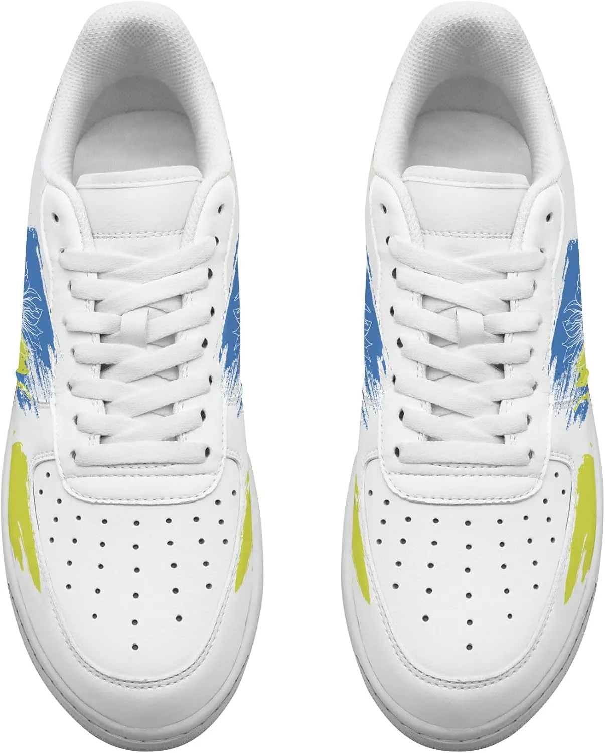 Personalized Sunflower Basketball Shoes - Custom Name Classic Lace Up Low-Top Fashion Sneakers for Men and Women, Breathable Anti-Slip Outdoor Training Shoes - Unique Floral Design