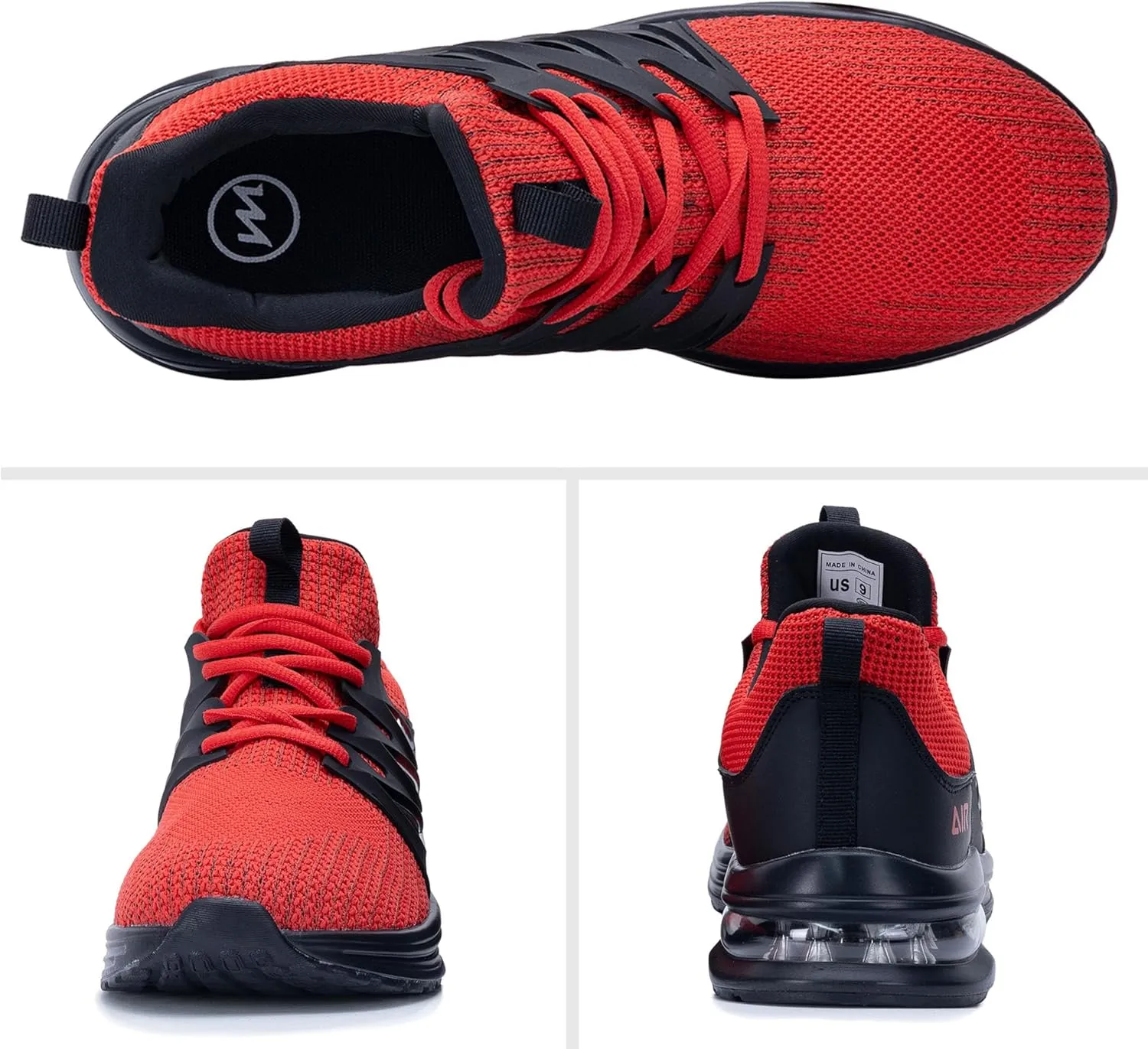 PERSOUL Mens Air Running Shoes Athletic Tennis Sneakers Lightweight Breathable Workout Gym Jogging Sport Shoes for Men Size7-13