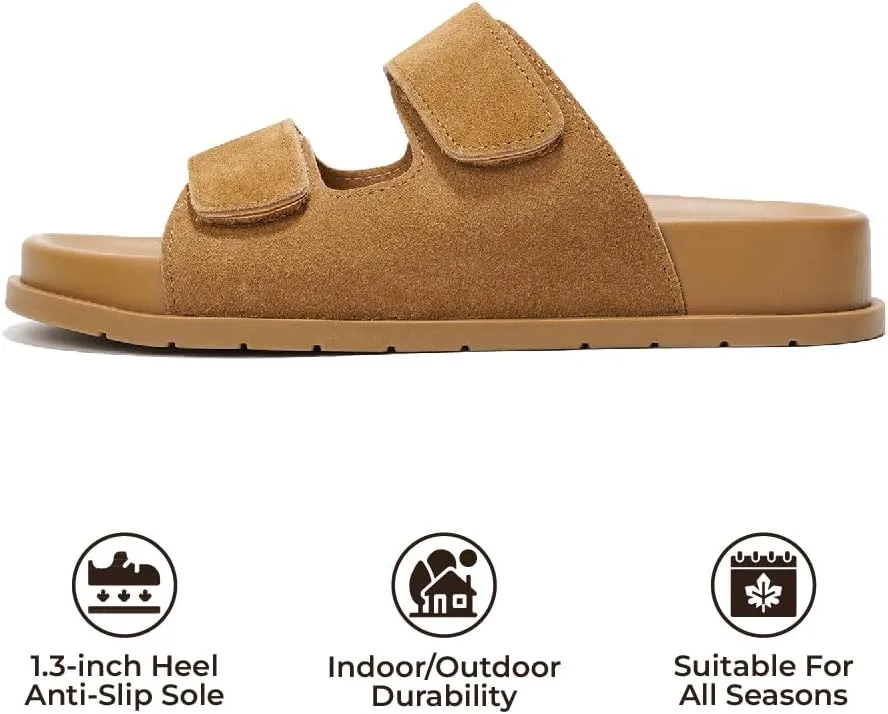 Project Cloud Platform Sandals Women Footwear - Comfortable Summer Slides Memory foam Insole with Adjustable Straps - Casual Wear Womens Sandals