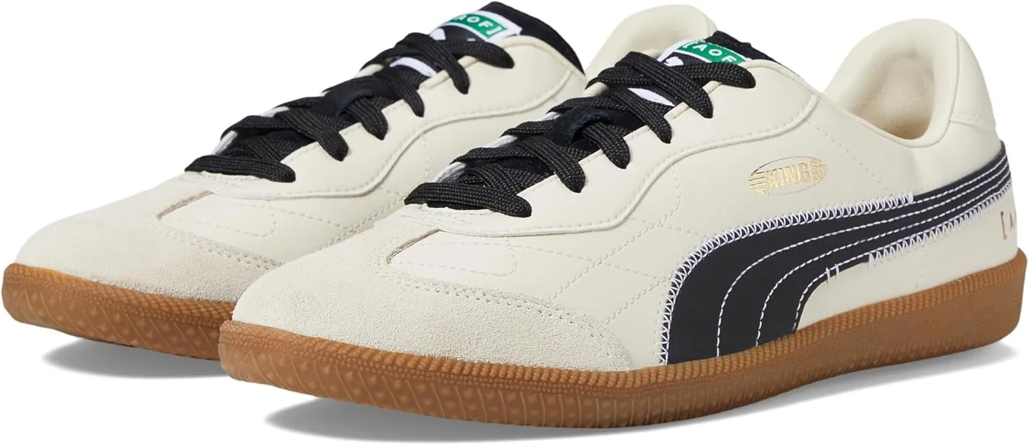 PUMA King 21 Indoor Training X Art of Football Alpine Snow/Puma Black/Puma Gold/Puma White 11 D (M)