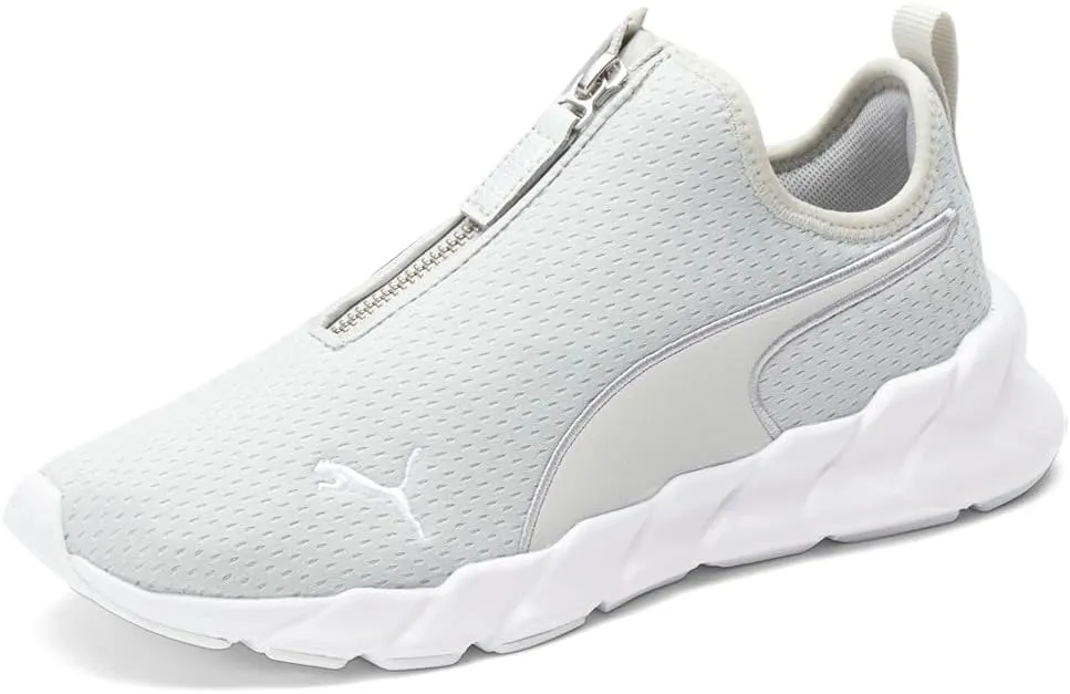 Puma Womens Weave Zip Training Sneakers Shoes - Grey