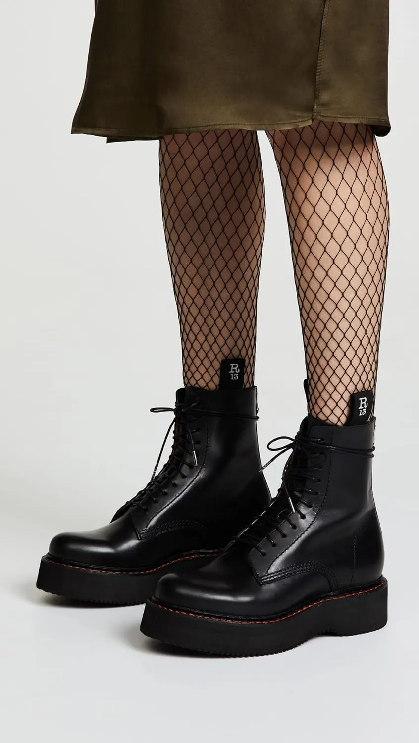 R13 Women's Platform Combat Boots