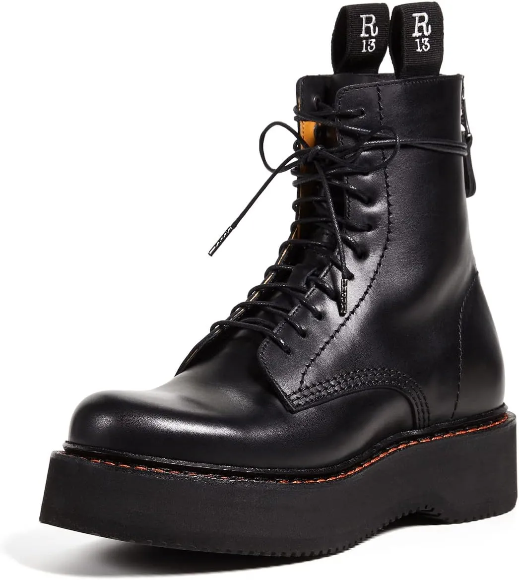 R13 Women's Platform Combat Boots
