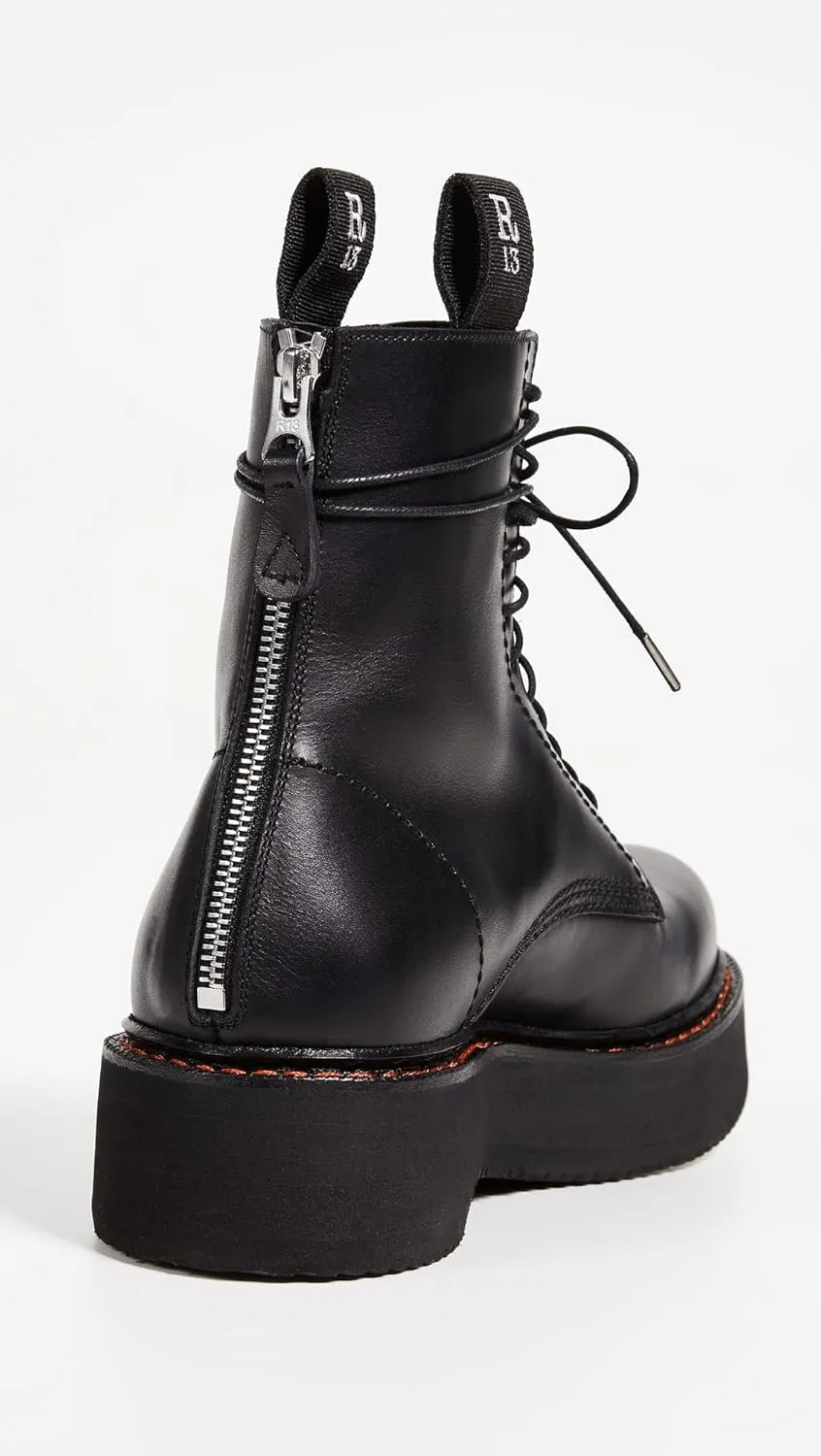 R13 Women's Platform Combat Boots