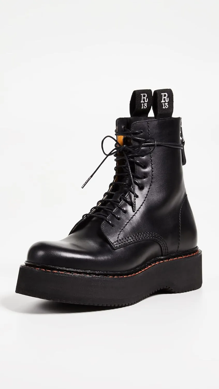 R13 Women's Platform Combat Boots
