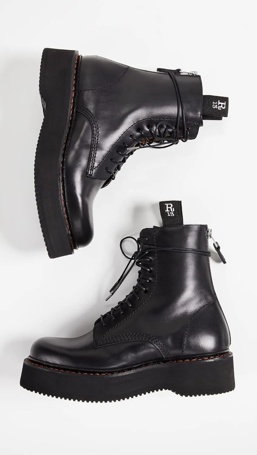 R13 Women's Platform Combat Boots