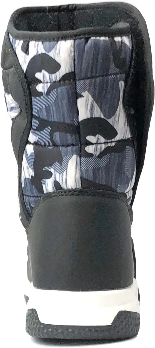 REDVOLUTION Unisex Snow Boots Slip-Resistant Waterpoof Winter Fashion Shoe (Toddler/Little Kid/Big Kid)