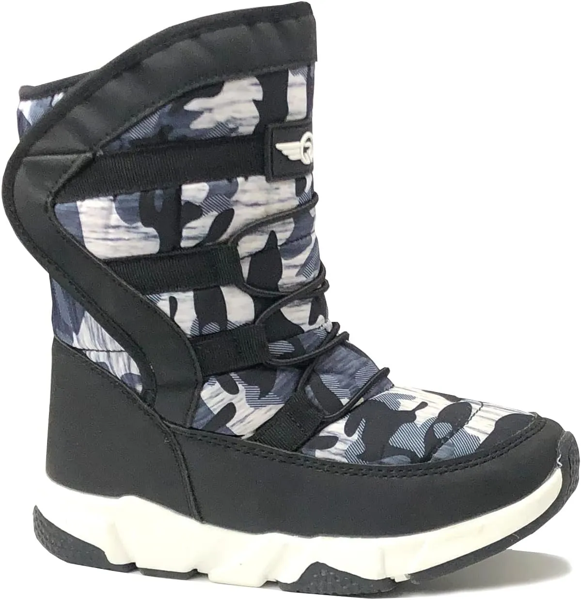 REDVOLUTION Unisex Snow Boots Slip-Resistant Waterpoof Winter Fashion Shoe (Toddler/Little Kid/Big Kid)