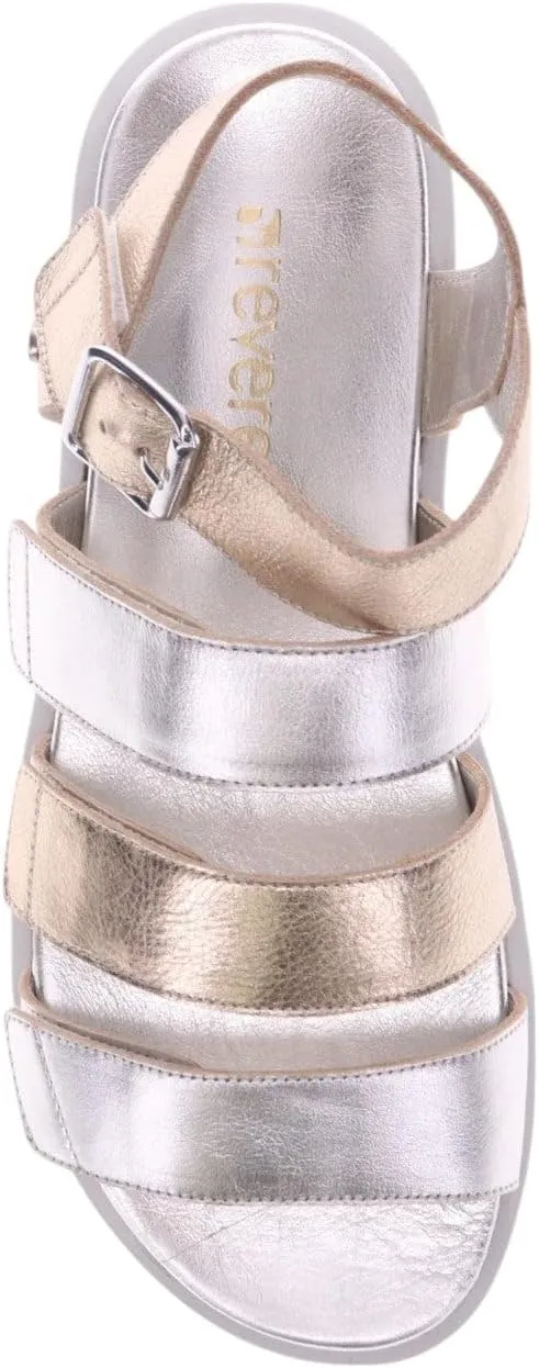 Revere Costa Rica Women’s Sandals - Premium Leather, Adjustable 4-Strap Fit, Orthotic Arch Support - Lightweight, Stylish & Comfortable for Travel & Daily Wear
