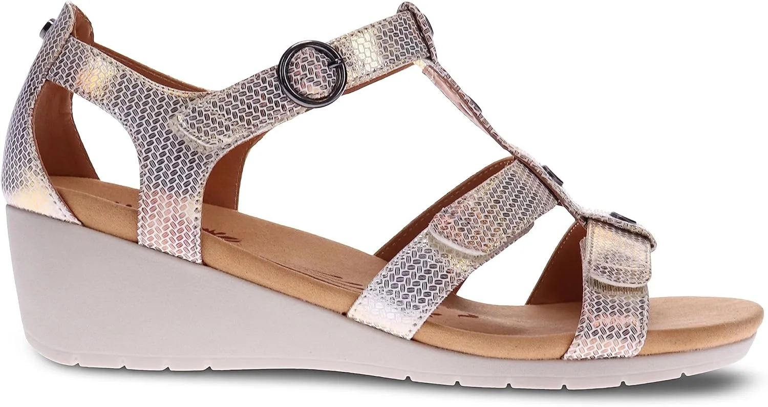 Revere Woman Nassau Leather Sandals