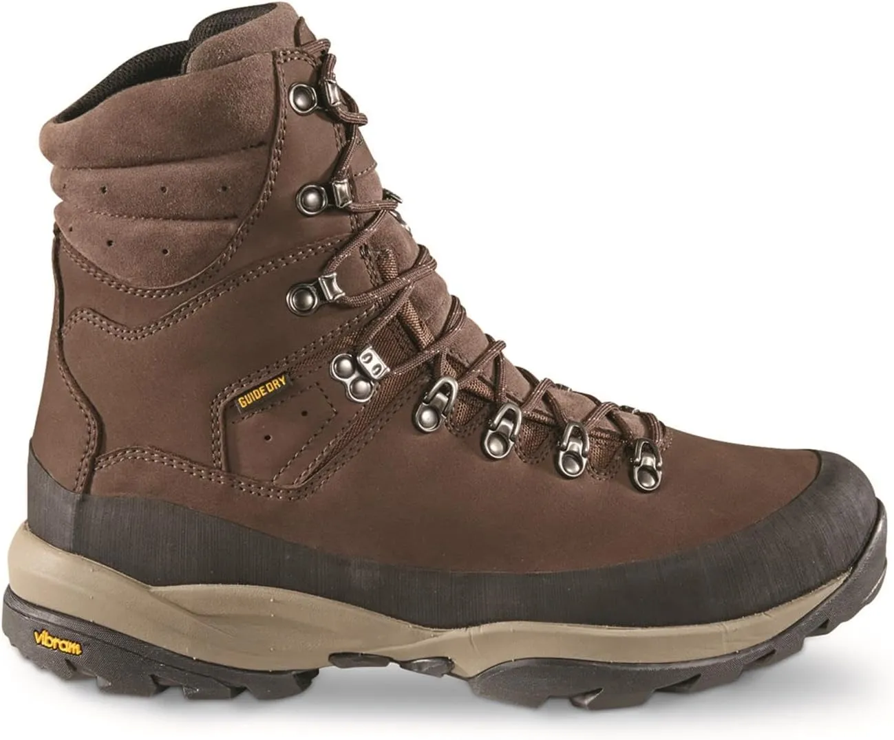 Ridge 8” Men’s Waterproof Leather Hunting Boots Insulated, 400-gram