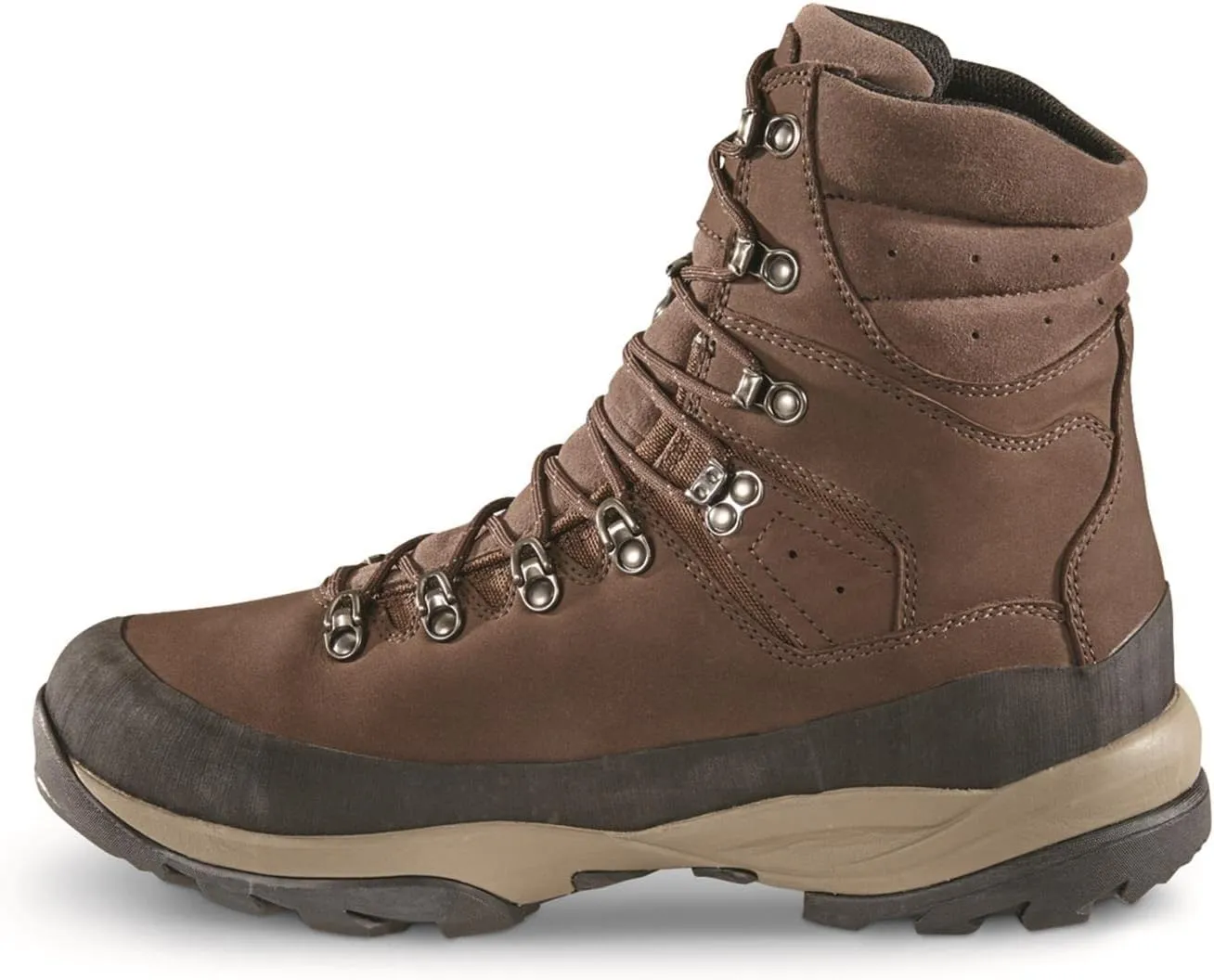 Ridge 8” Men’s Waterproof Leather Hunting Boots Insulated, 400-gram