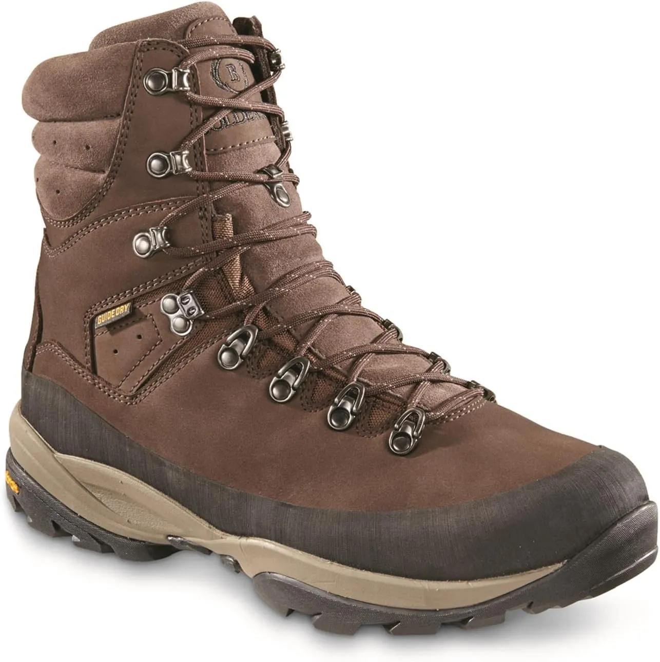 Ridge 8” Men’s Waterproof Leather Hunting Boots Insulated, 400-gram