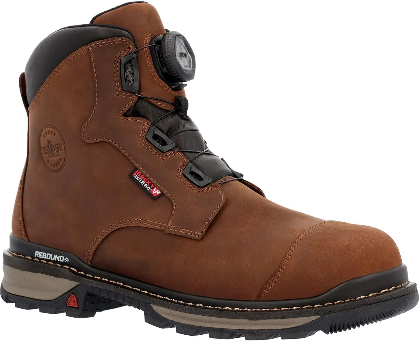 ROCKY Rams Horn BOA Composite Toe Waterproof Work Boot