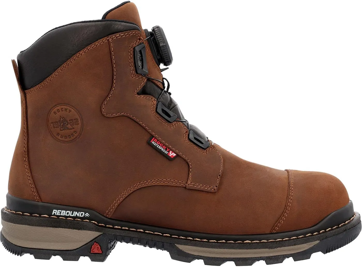 ROCKY Rams Horn BOA Composite Toe Waterproof Work Boot