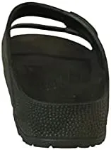 RocSoc Tecs Two Strap PVC Summer Sandals For Men, Blister Resistant, Eco Friendly, UV Protected Open Toe Versatile Grippy Sandal