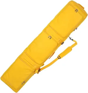 Rolling Nylon Ski Gear Backpack, Mobile Professional Ski Boot Bag Backpack, Large Capacity Travel Backpack for Ski & Snowboard Boots,Ski Luggage Backpack, Snowboard Gear Carrier