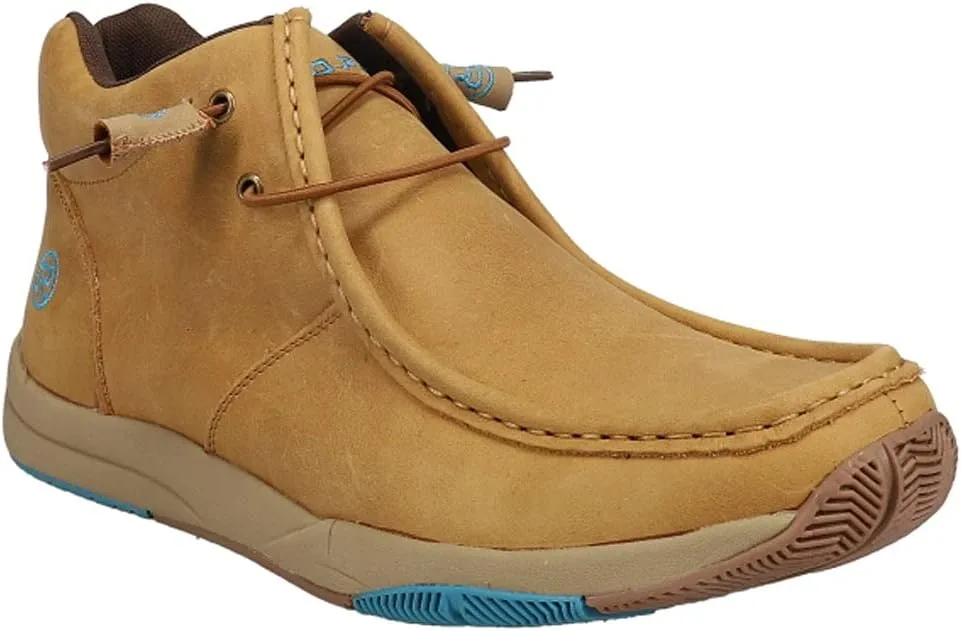 ROPER Mens Clearcut Moc Toe Chukka Casual Boots Ankle - Brown