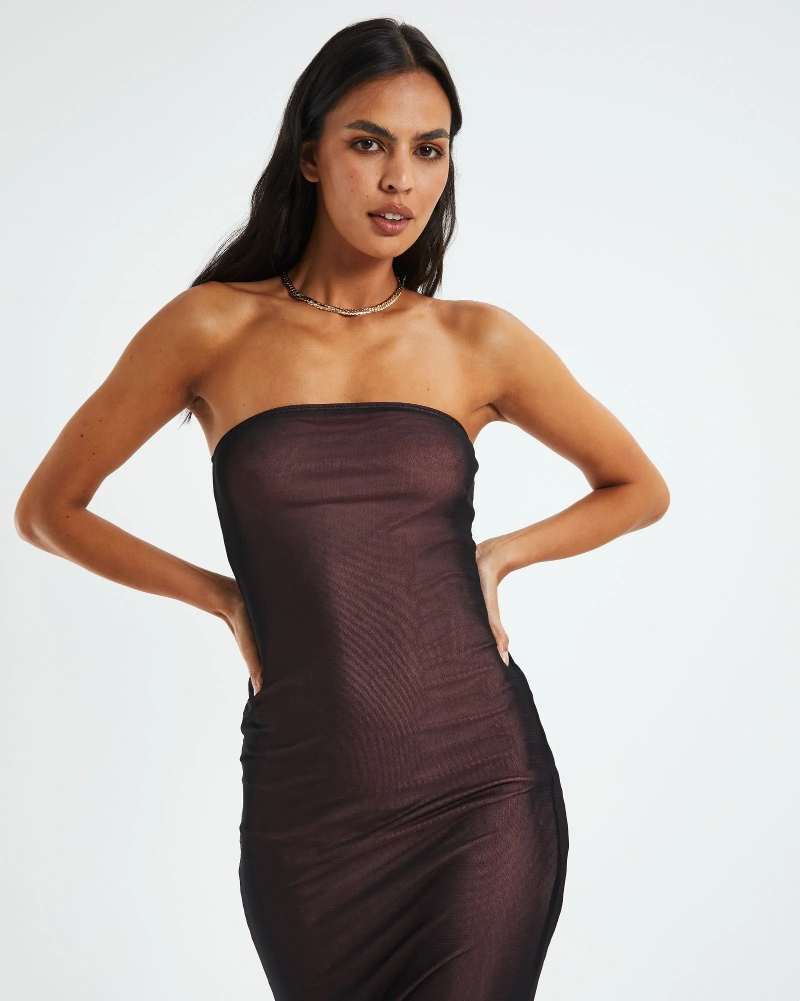 Rosbandi Dress Black/Pink