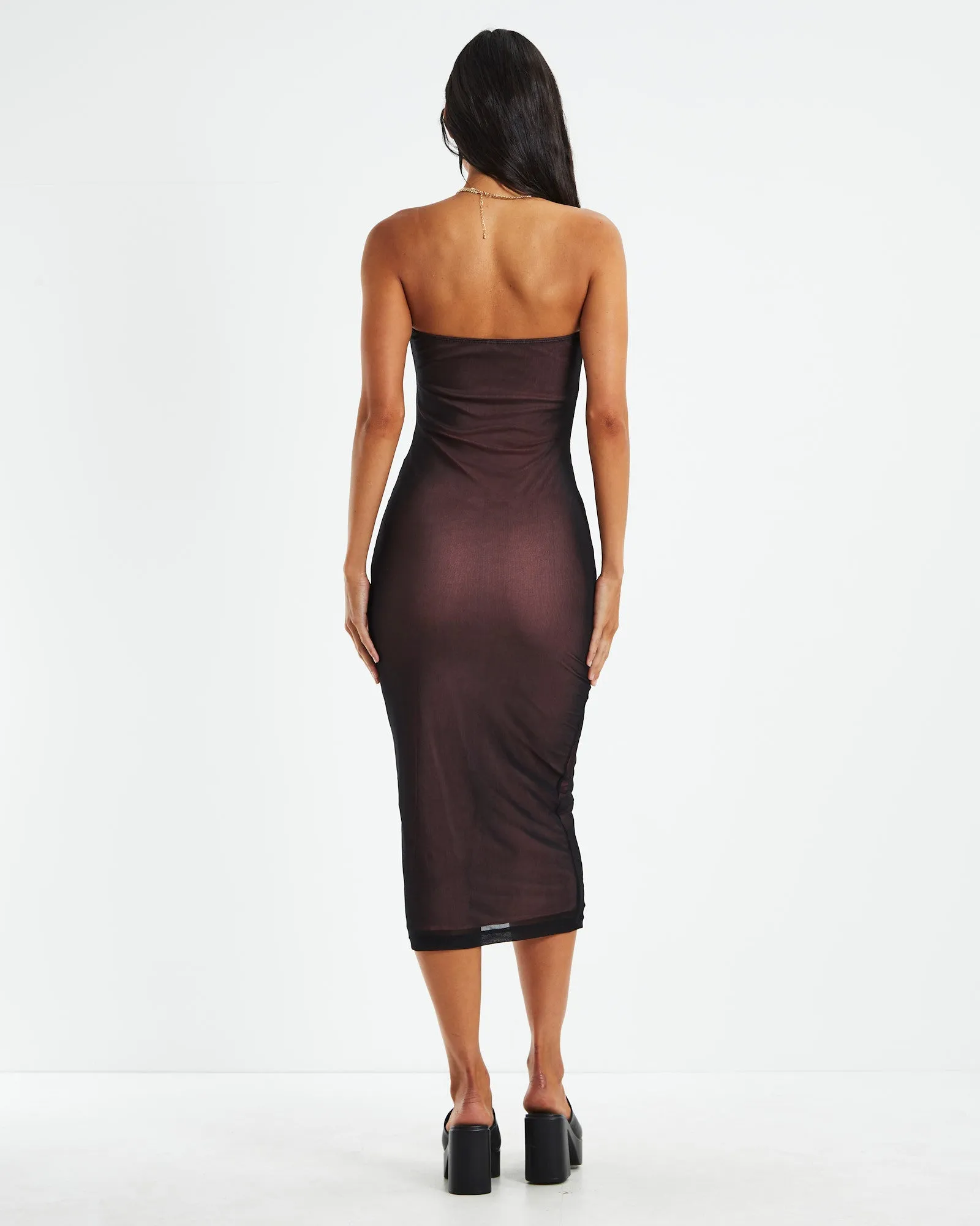 Rosbandi Dress Black/Pink