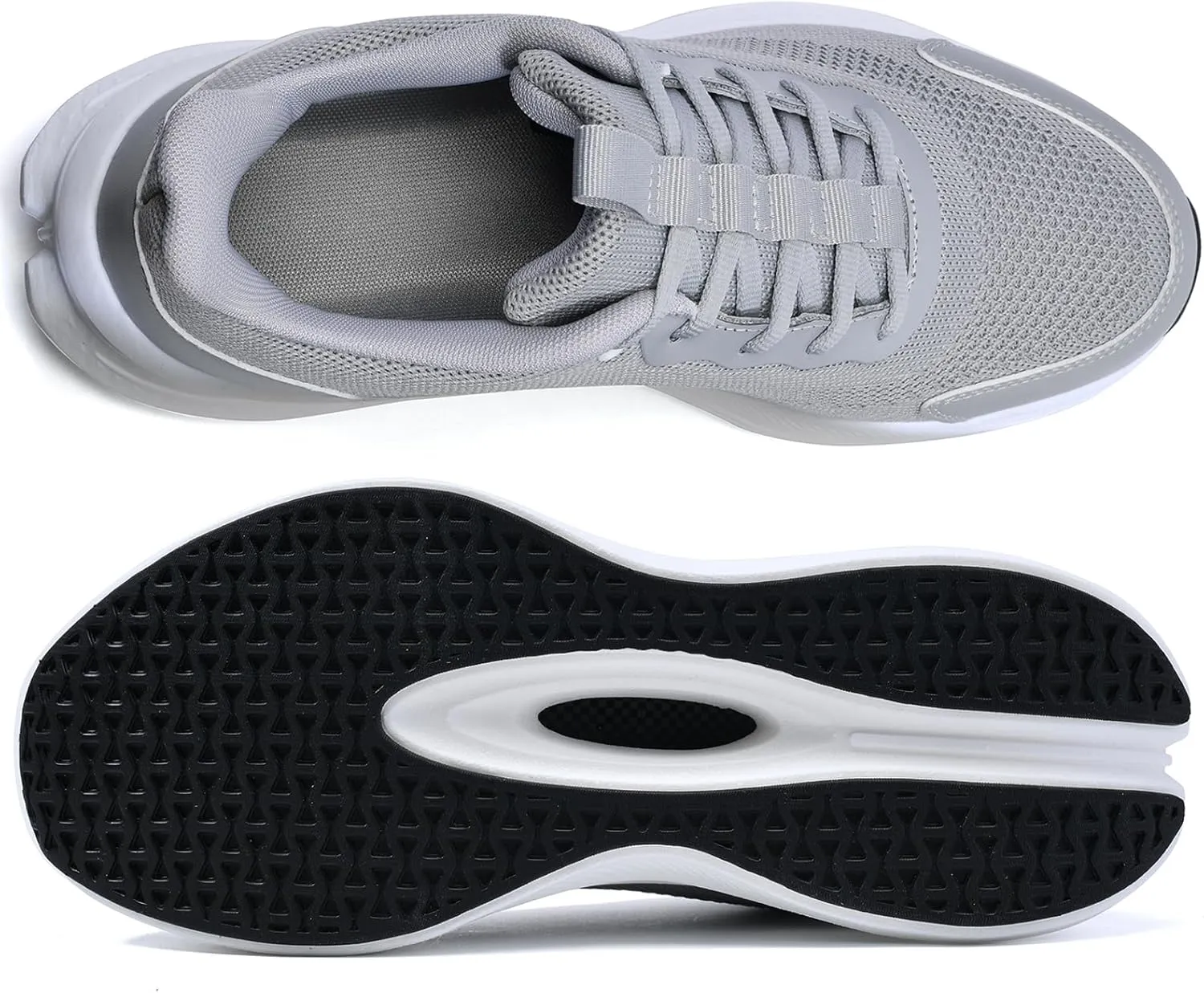 Running Shoes for Men Slip On Walking Shoes Tennis Gym Workout Shoes Breathable Non Slip Cushioning Sneakers