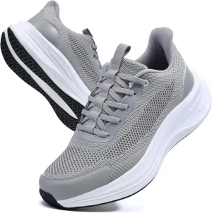 Running Shoes for Men Slip On Walking Shoes Tennis Gym Workout Shoes Breathable Non Slip Cushioning Sneakers