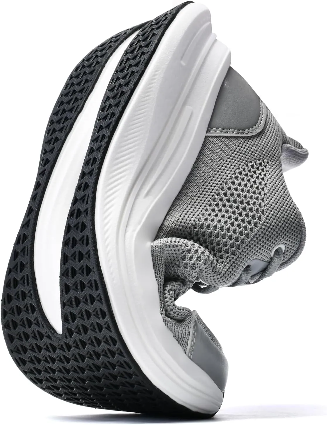 Running Shoes for Men Slip On Walking Shoes Tennis Gym Workout Shoes Breathable Non Slip Cushioning Sneakers
