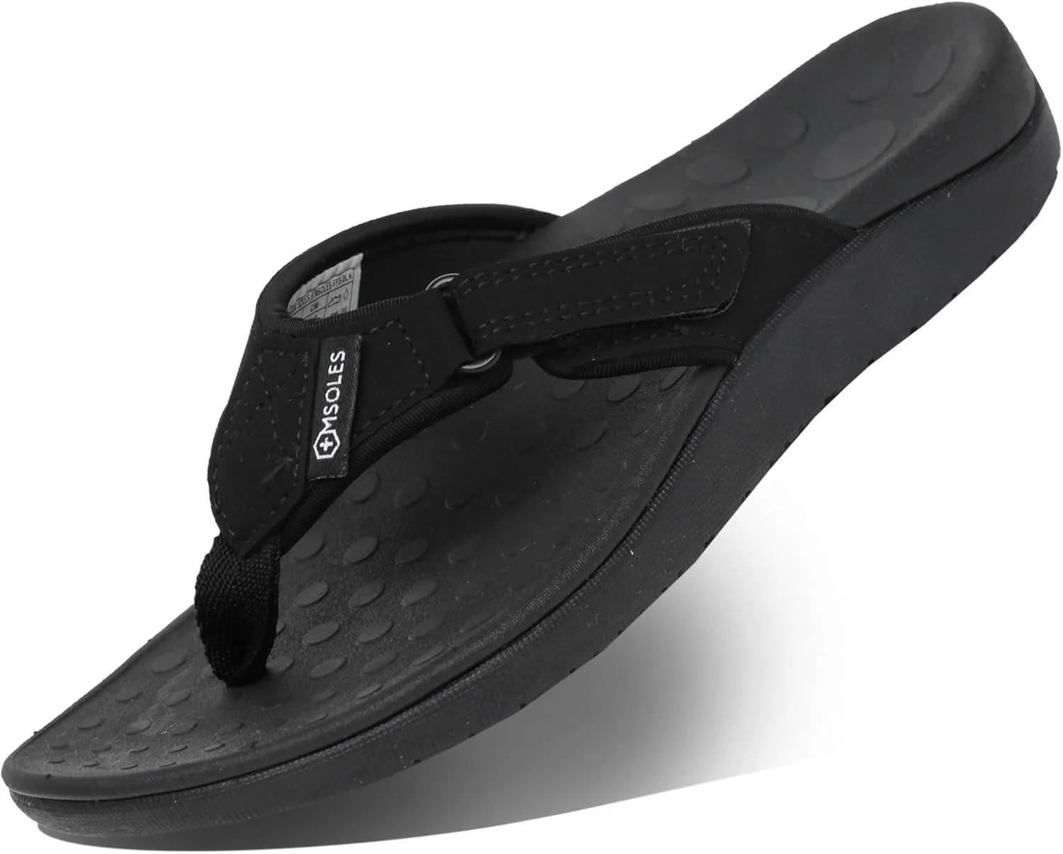 RX Unisex Slide & Flip-Flop Sandals -Orthotic Recovery Sandal with Comfortable Arch Support and Adjustable Strap for Foot and Leg Pain Relief, for Men and Women