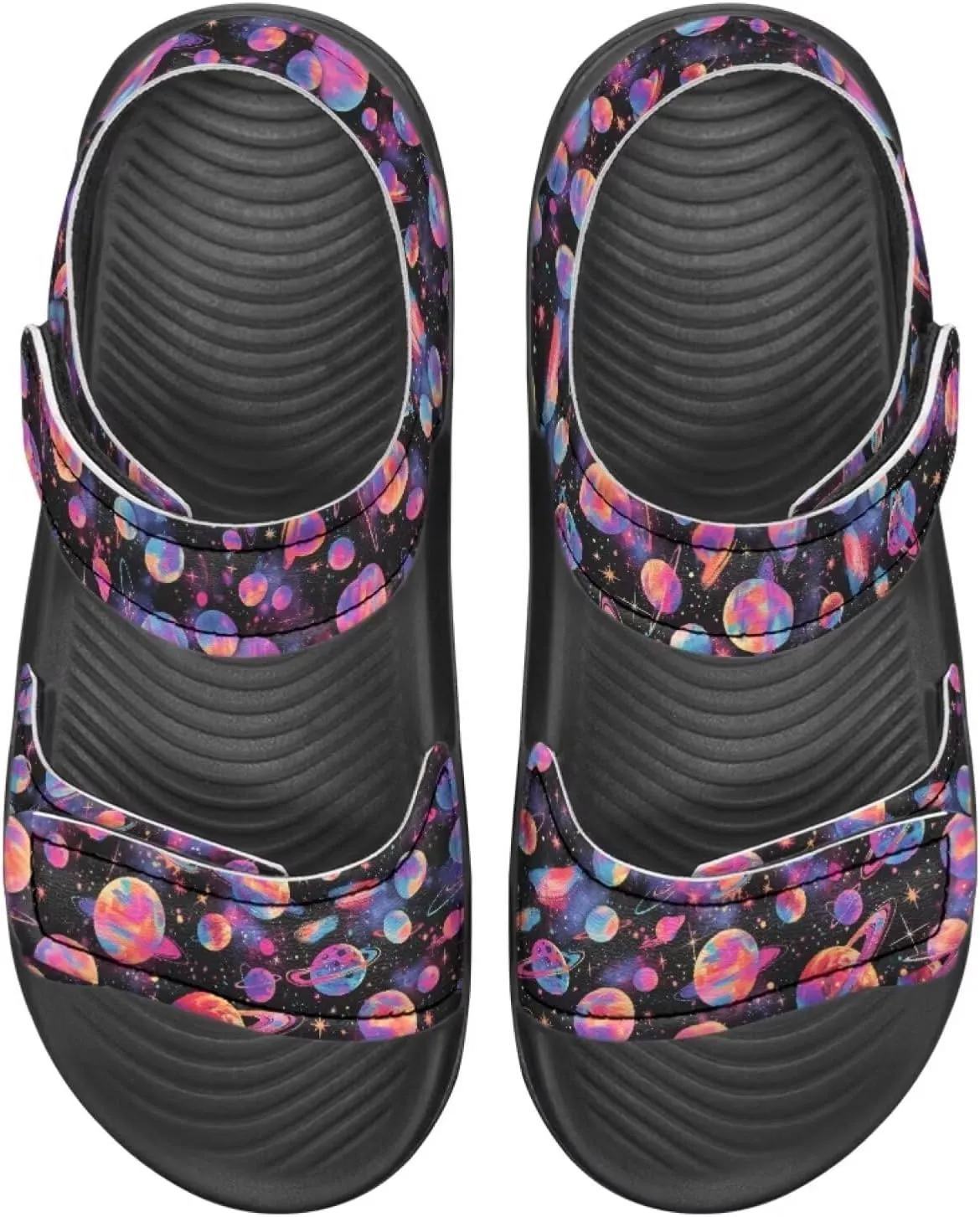 Sandals for Kids Boy Girls Summer Shoes Slide Sandals with Adjustable Strap Toddler Shoes Open Toe Slides