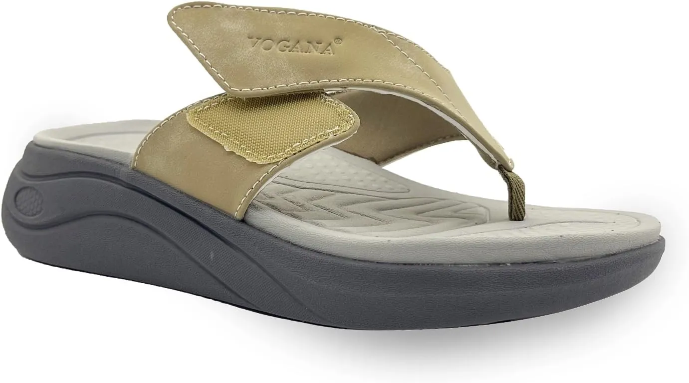 Sandals for Women with Adjustable Width Arch Support Orthotic for Swollen Feet | Foot Pain Relief