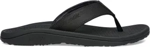 Sanuk On the Rocks Men's Beach Sandals | Flip Flops for Men | Quick Dry Flip-Flop Slides | Supportive & Lightweight | Arch Support Footbed