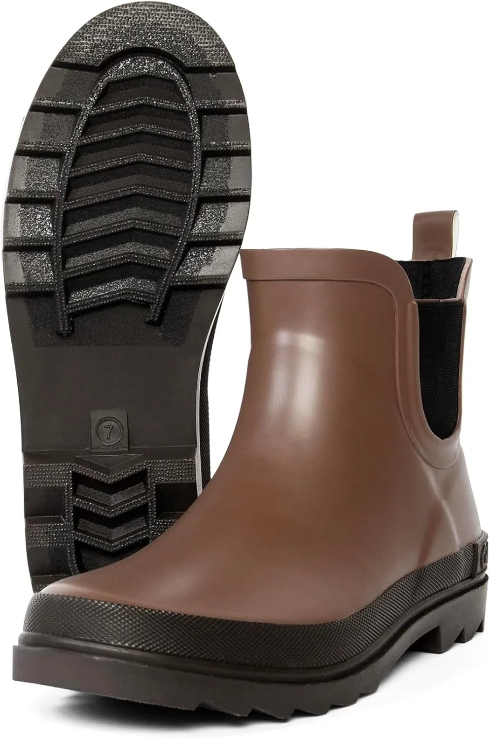 ShedRain Chelsea Rain Boot, Waterproof Ankle Rainboots for Women_P