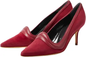 SHODENSE Women Pointed Toe Stiletto Heel Pumps Slip On Suede Dress High Heels Sexy 3 inch Stiletto High Heels Pointy Closed Toe Dress Heels Party Wedding Chic 4-11 M US
