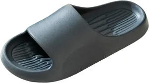 Shower Shoes for Women with Arch Support Flat Soled Open Toed Breathable Slippers Soft Soled Slippers